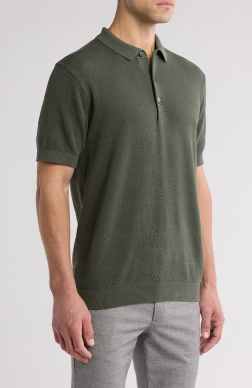 Rodd & Gunn Masons Flat Polo In Forest