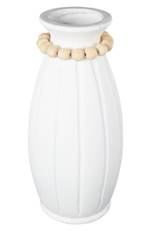 Beaded Vase