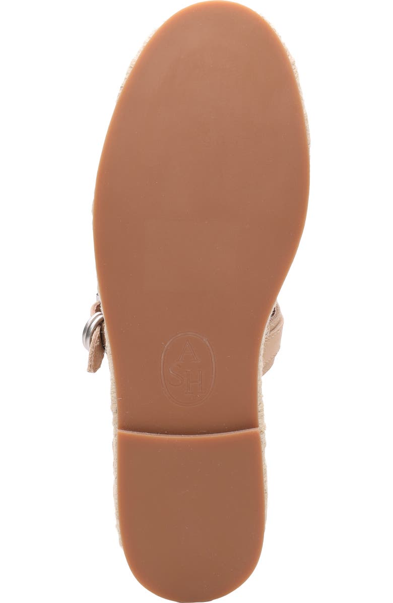 Ash Estella Espadrille Flat, Alternate, color, Sand