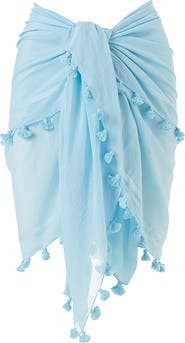 Melissa Odabash Tassel Cover-Up Pareo