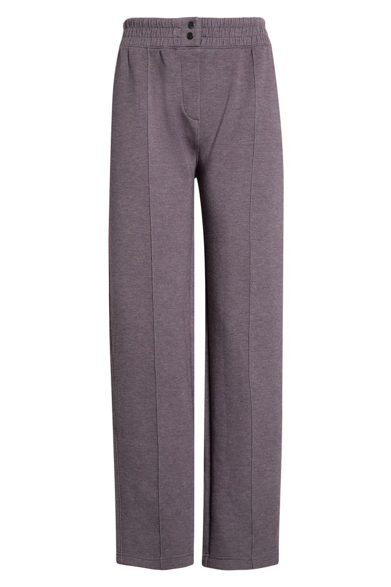 Brushed AirEssentials® Slim Straight Leg Pants, Alternate, color, ORCHID ASH HEATHER