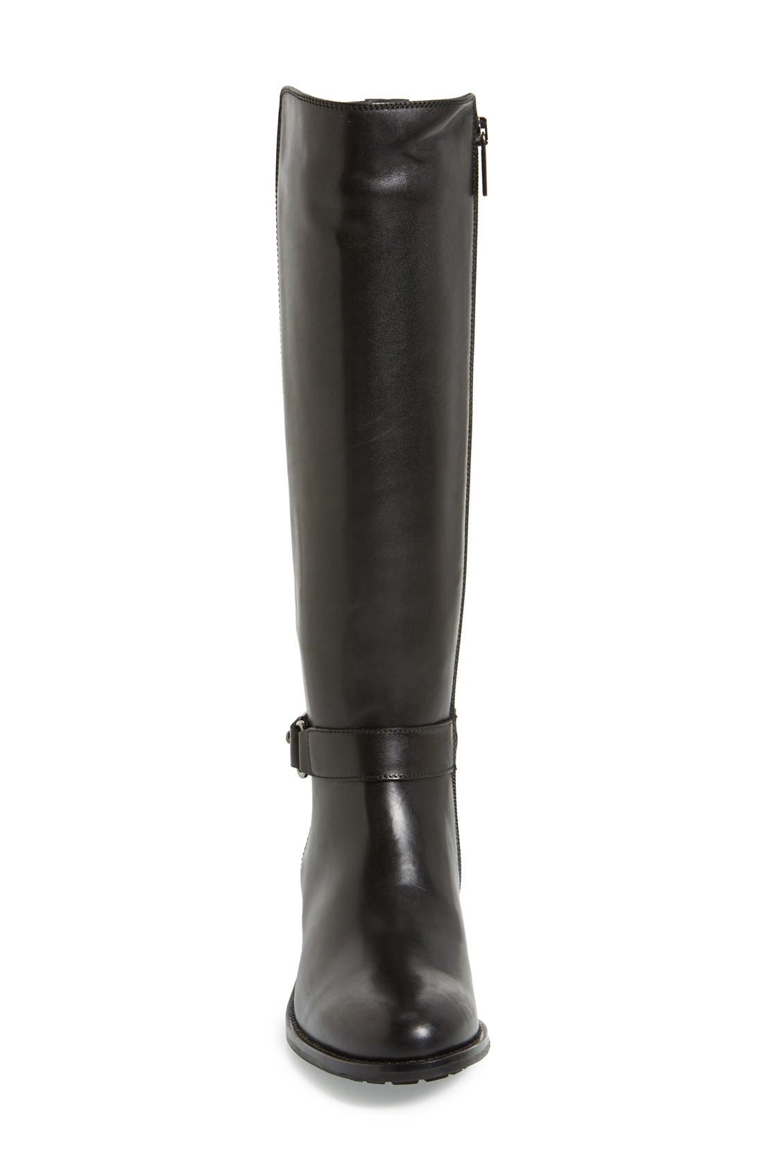 Aquatalia 'Olita' Weatherproof Riding Boot, Alternate, color, 