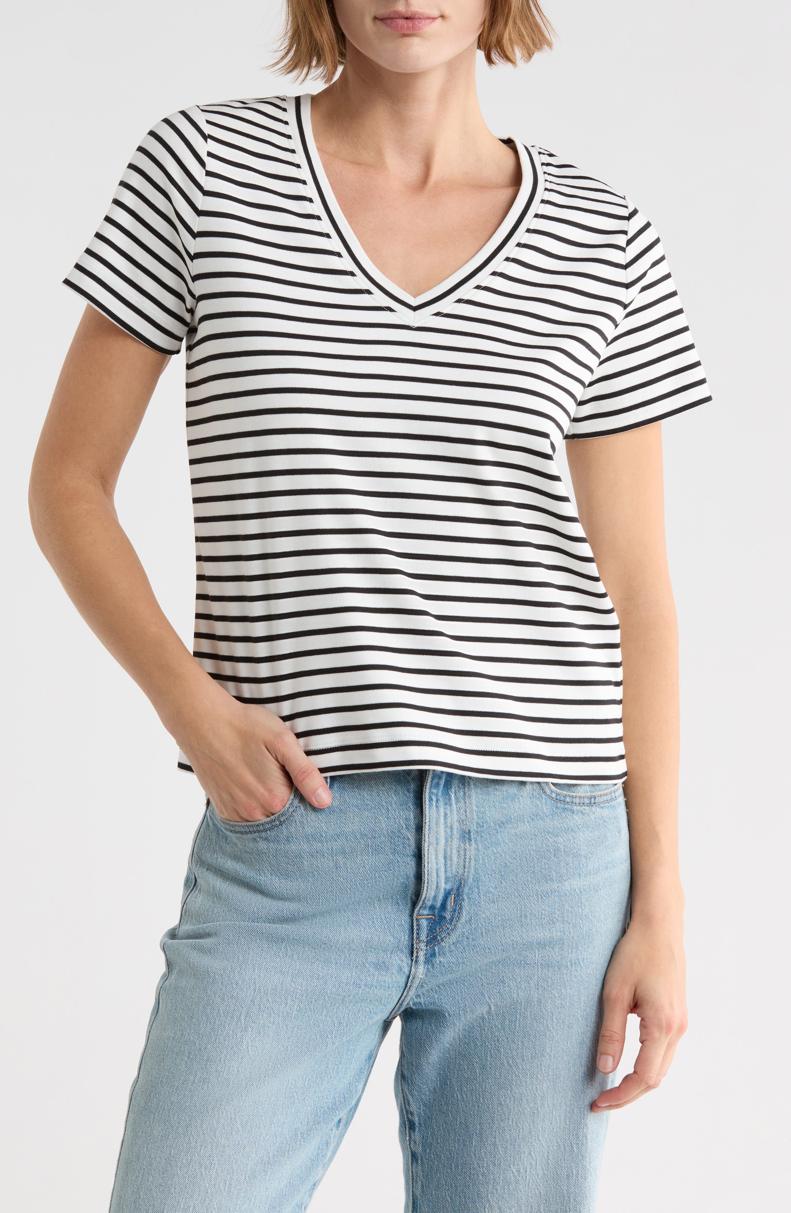 Cool Cotton V Neck T-Shirt