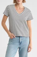 SPANX® Cool Cotton V Neck T-Shirt