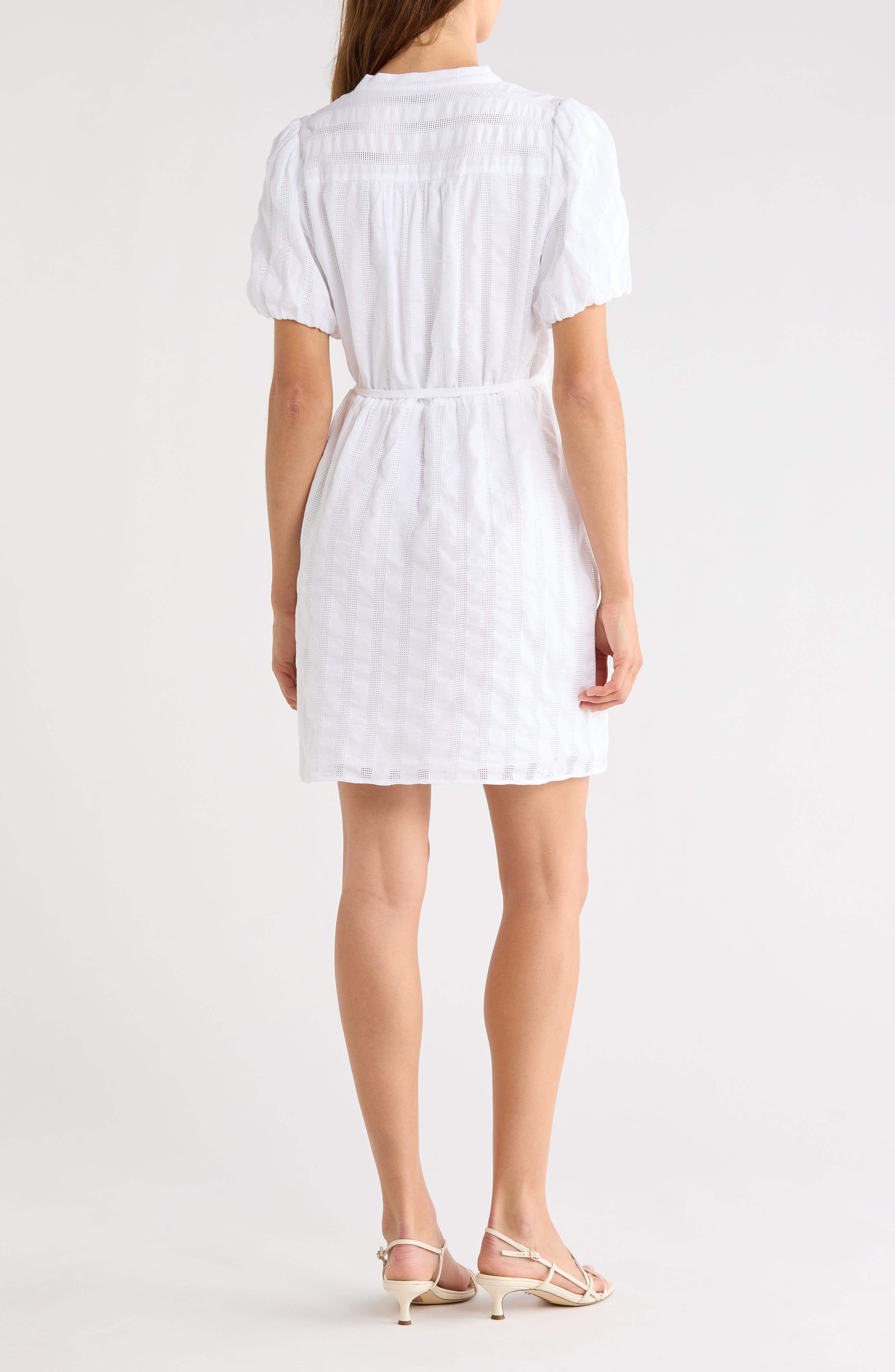 Balloon Sleeve Shirtdress - image 2