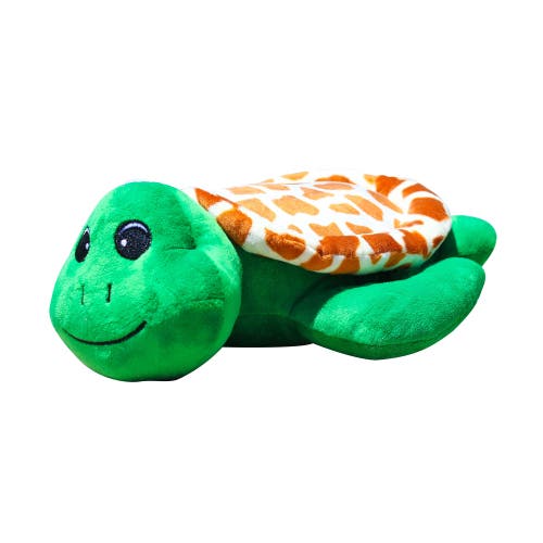 Shore Buddies Shelly The Sea Turtle 12" Stuffed Plush Toy W/ Authentic Animal Sounds In Green