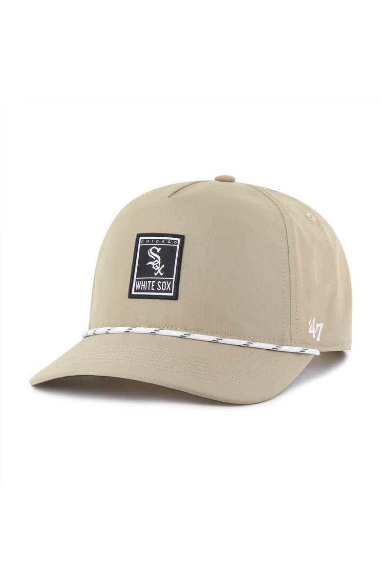 '47 Men's '47 Khaki Chicago White Sox Cozumel Hitch Adjustable Hat, Main, color, Khaki