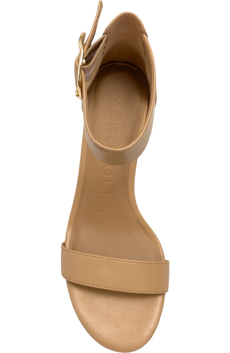 Aerosoles Care Low Heeled Sandal - Wide Width Available, Alternate, color, Beige Bisque