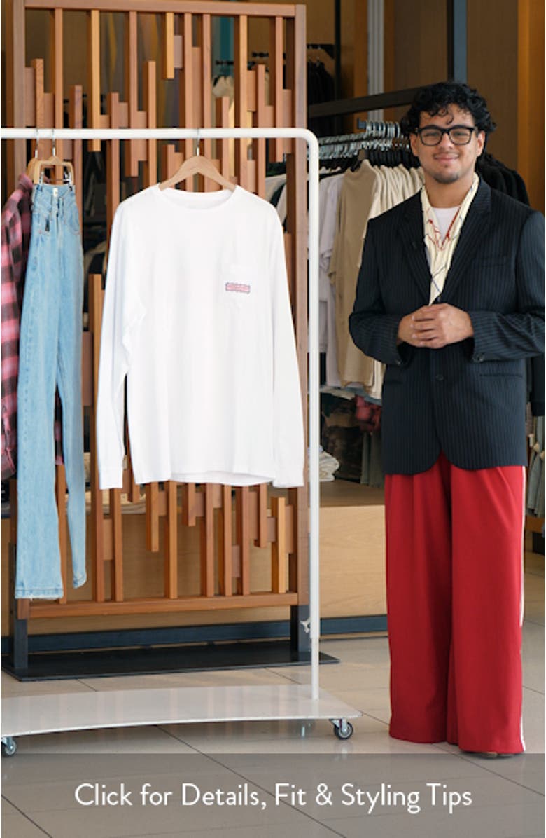 String Lights Pups Long Sleeve Cotton Graphic T-Shirt, sales video thumbnail