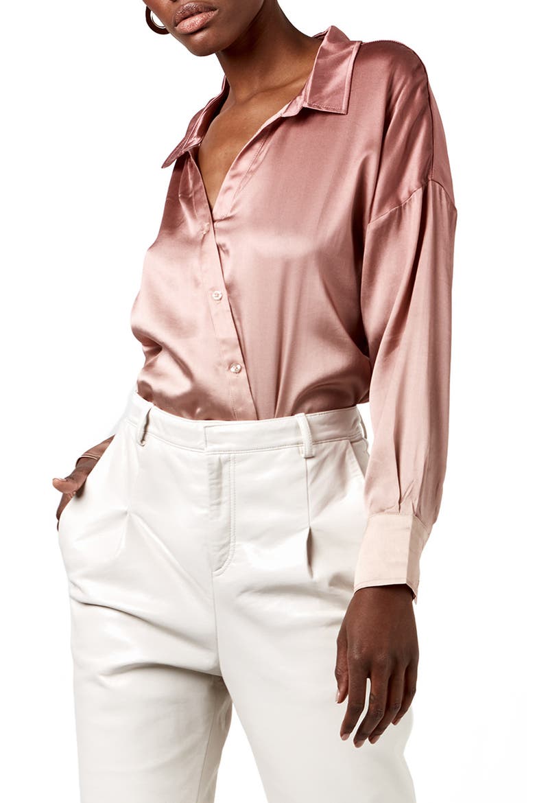 Tramonto Blouse, Alternate, color, MAUVE