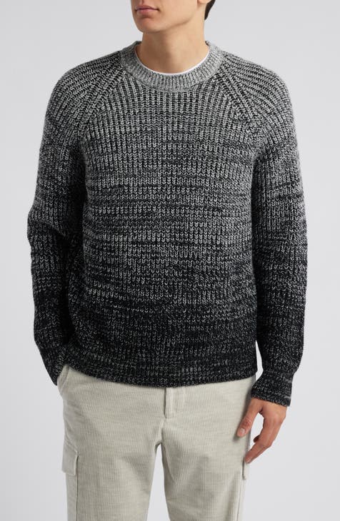 Men Medium NORDSTROM Alpaca Blend Crew Neck Sweater, outlets Grey Silk Heather