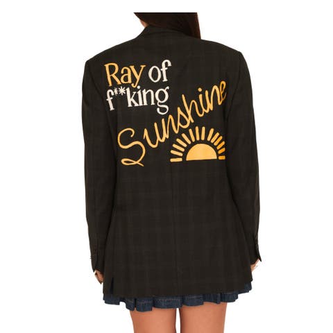 Ray Of F Sunshine Blazer