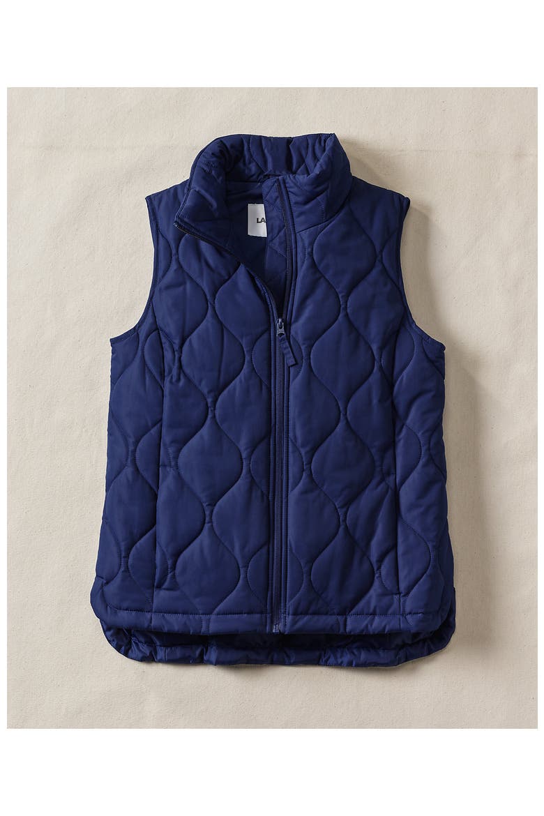 FeatherFree Insulated Vest, Alternate, color, Deep Sea Navy