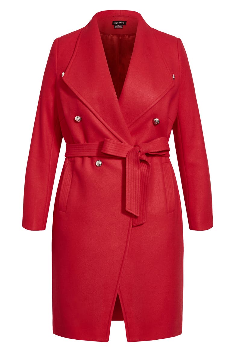 Military Coat, Alternate, color, CRIMSON