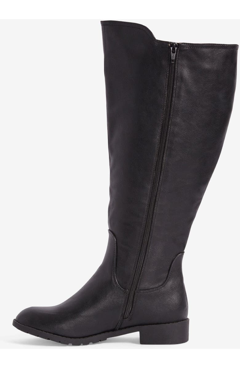 Comfortview The Milan Tall Wide Calf Boot, Alternate, color, Black