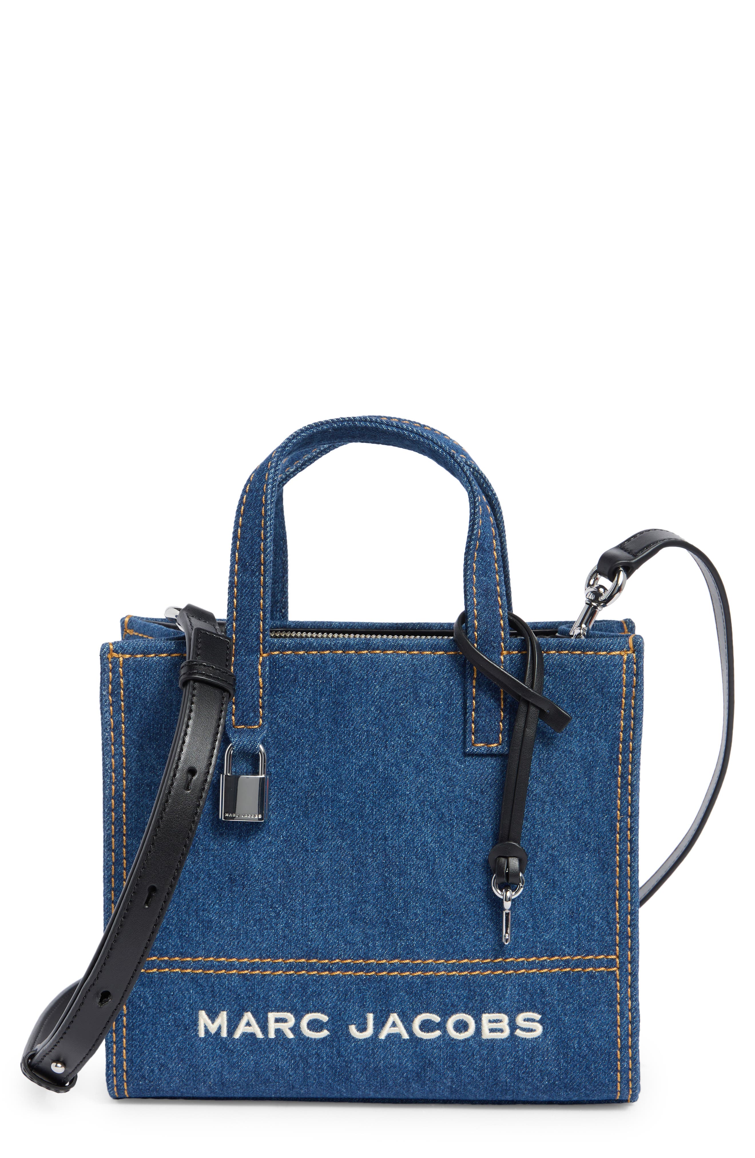 Bold Mini Denim Satchel