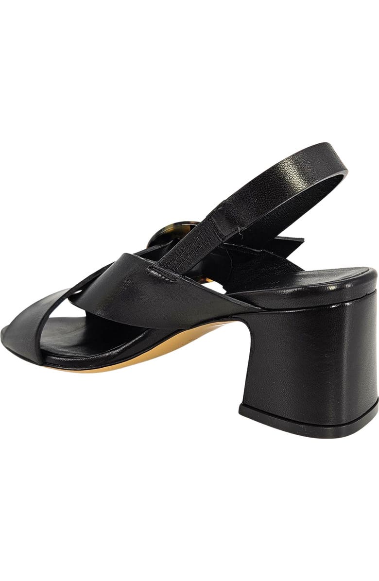Madison Maison Block Heel Singback Sandal, Alternate, color, Black