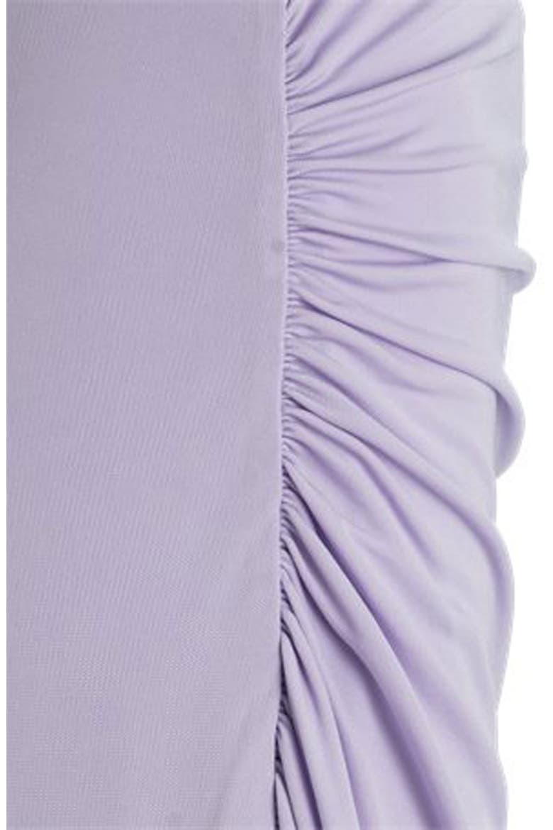 Eylai Draped A-line Midi Dress, Alternate, color, LAVENDER TIDE