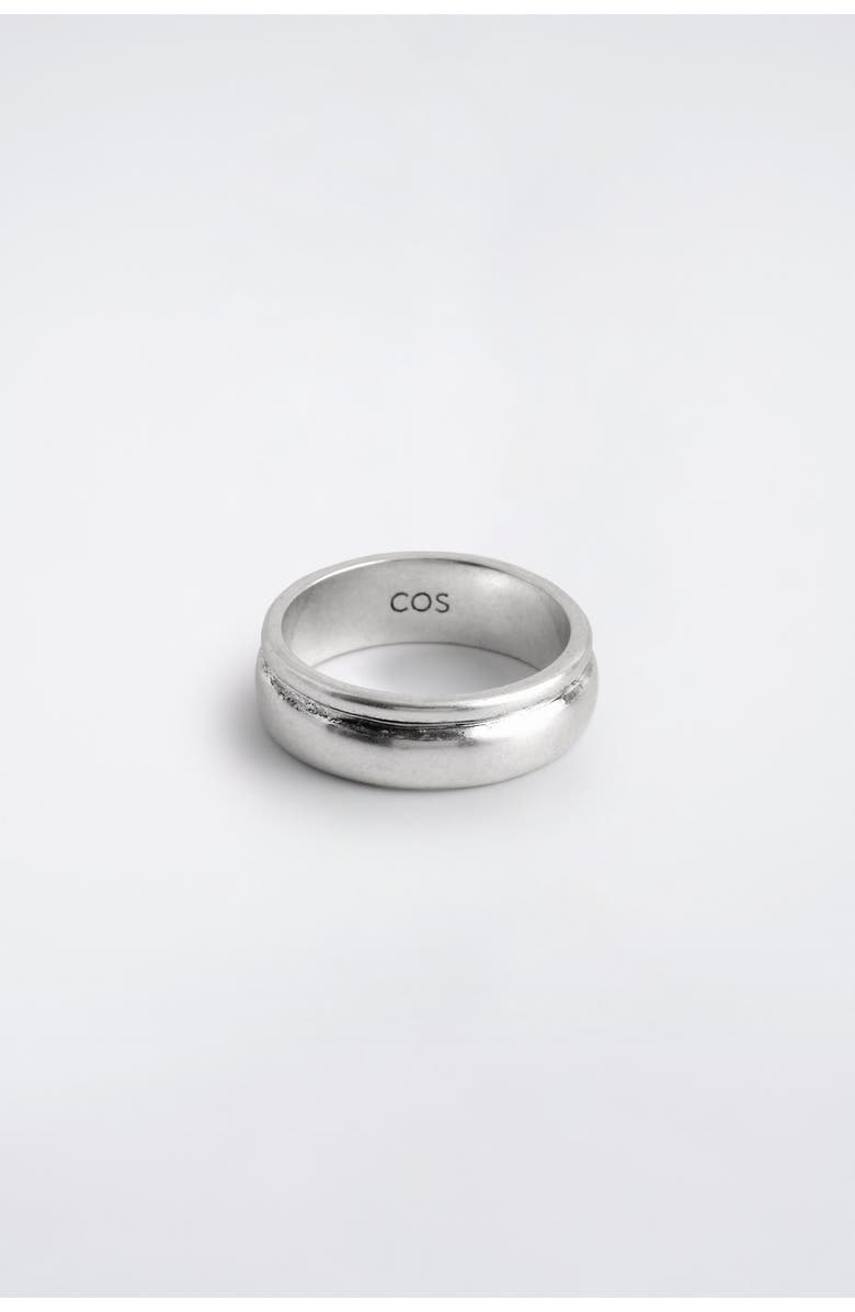 COS Double-Band Ring, Alternate, color, Silver