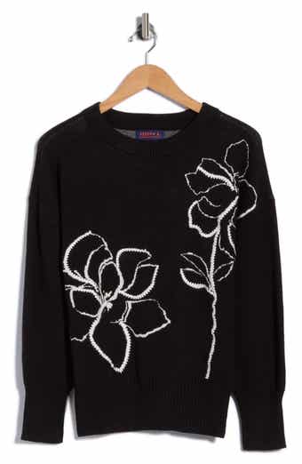 Floral Crewneck Sweater