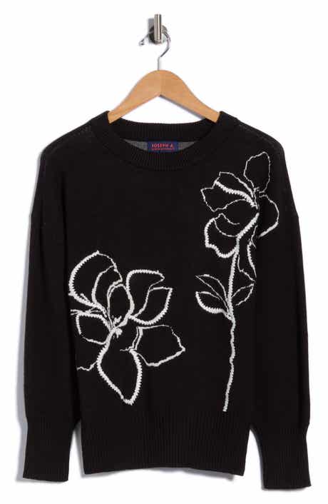 Floral Crewneck Sweater