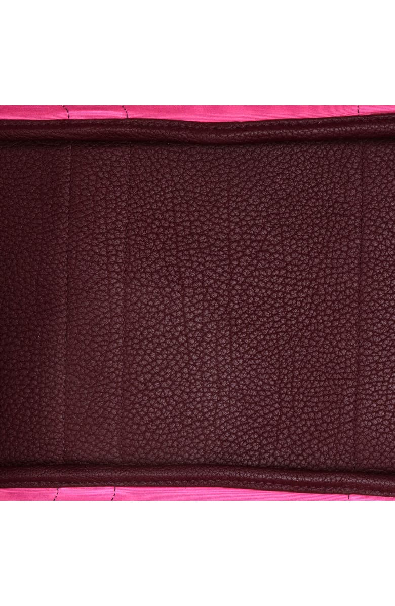 Pre-Owned Hermes Garden Party Tote Toile and Leather 36, Alternate, color, Rubis