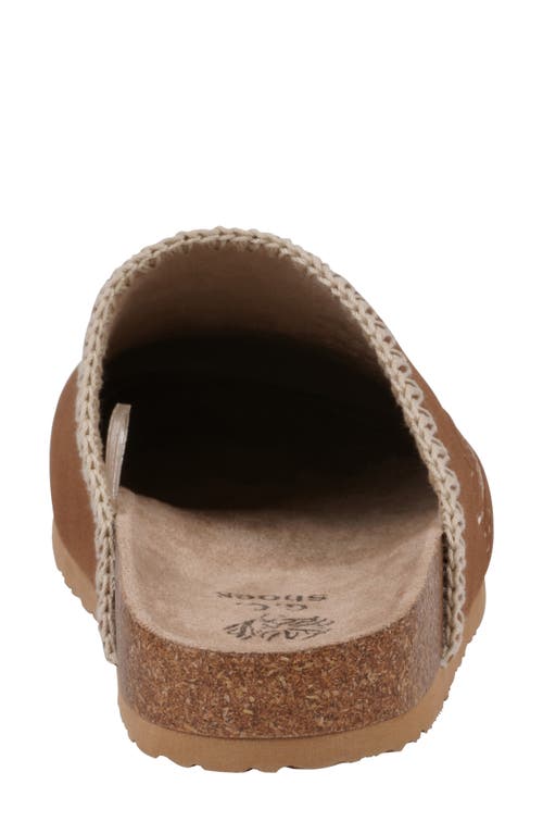Gc Shoes Jamie Flower Clog In Cognac