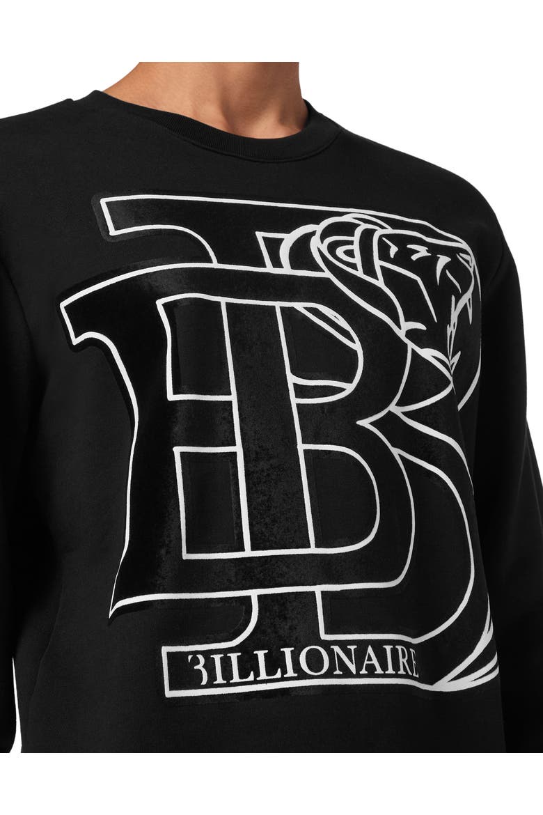 Roundneck Sweatshirt Ls Men, Alternate, color, black