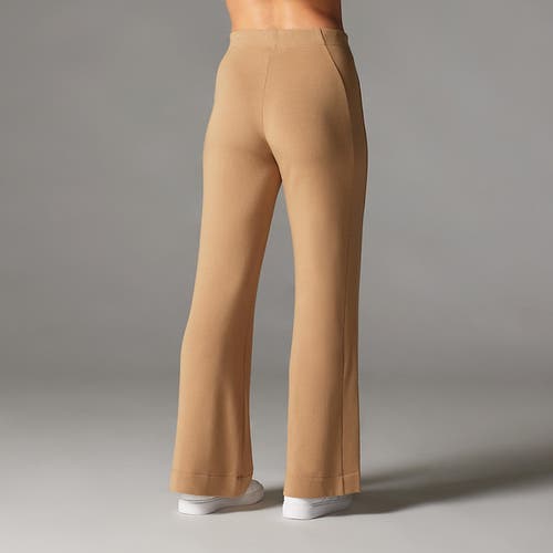 Tavi Cozy Luxe Wide Leg Pant In Brown