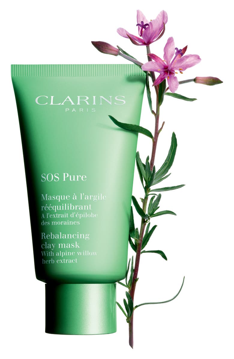 Clarins SOS Pure Rebalancing & Mattifying Clay Mask, Alternate, color,
