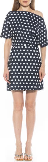 open lace back dress Alexia Admor Women's Alessi Sequin One-Shoulder Gown - Black