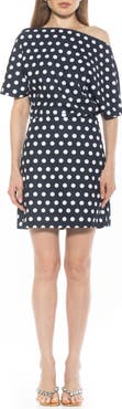 Alexia Admor Suri Draped One-Shoulder Minidress