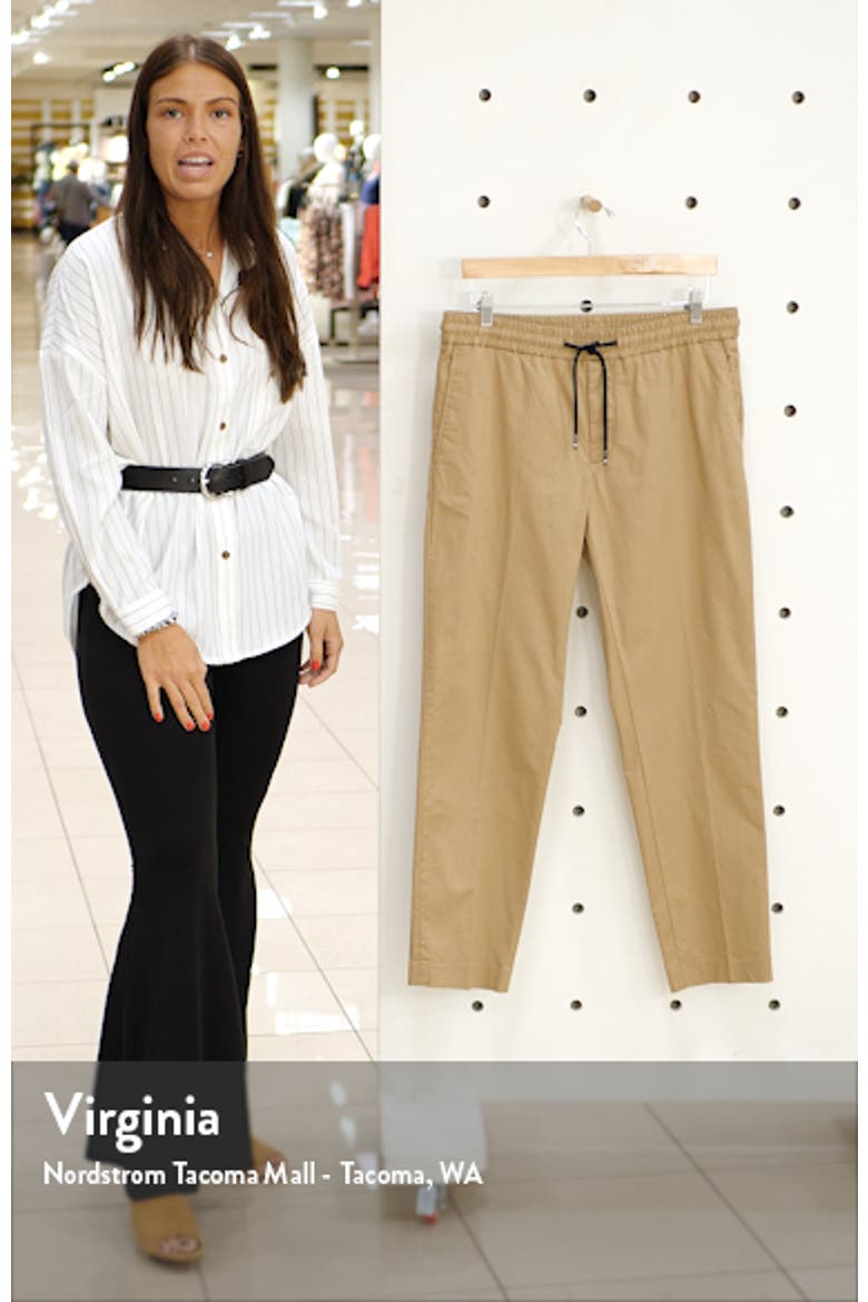 Slim Fit Stretch Twill Active Pants video