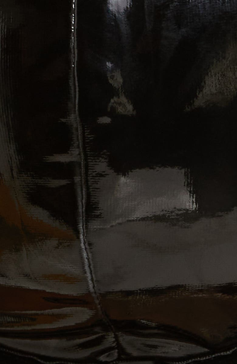 Hunkemöller Seductress Faux Patent Leather Underwire Bra, Alternate, color,