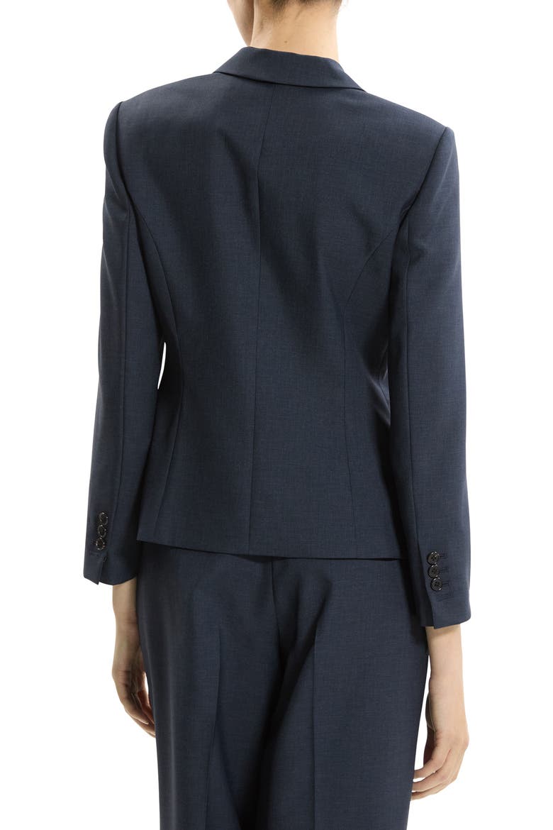 Shrunken Three-Button Jacket, Alternate, color, NOCTURNE NAVY