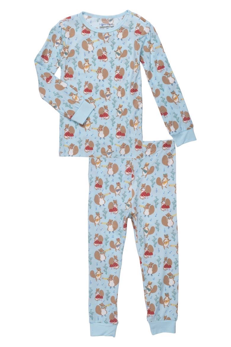 Kids' Band Together Magnetic Pajamas, Main, color, BAND