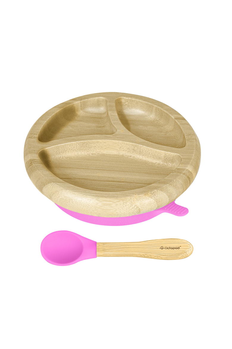 Octopod® Baby Suction Plate, Main, color, Pink
