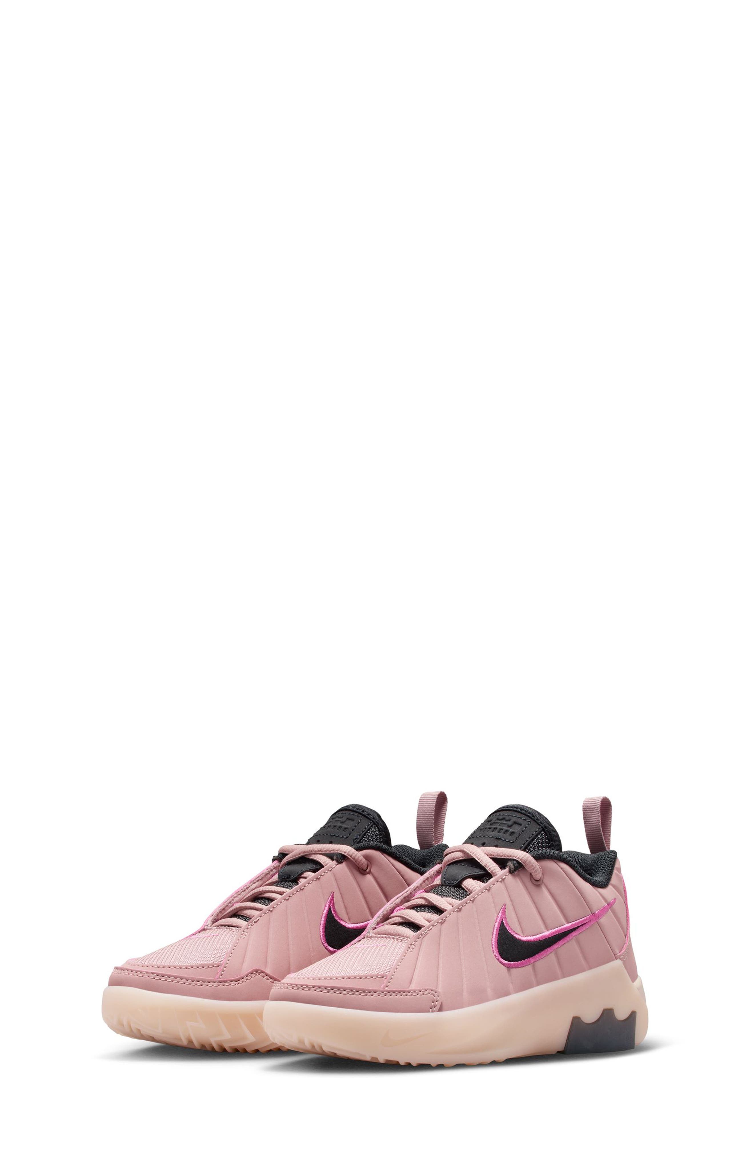 Nike Kids' LeBron Witness 9 Basketball Shoe, Main, color, 600 Parpin/Irngry