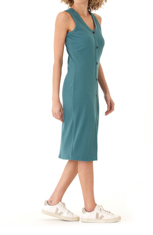 Threads 4 Thought Micah Sleeveless Ribbed Tank Dress In Watercress