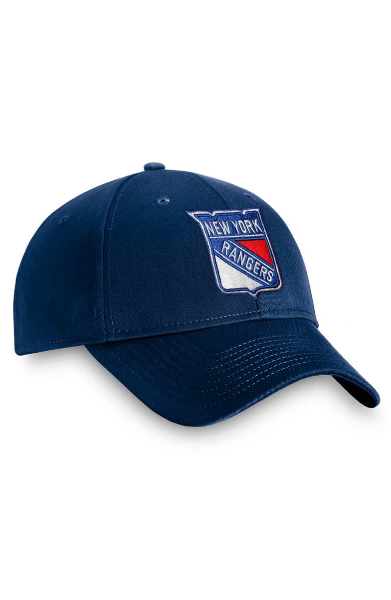 FANATICS Men's Fanatics Navy New York Rangers Core Adjustable Hat, Alternate, color, Navy