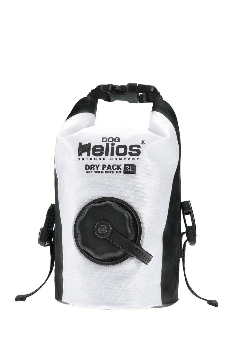 PET LIFE Dog Helios Grazer Waterproof Outdoor Travel Dry Food Dispenser Bag, Main, color, 