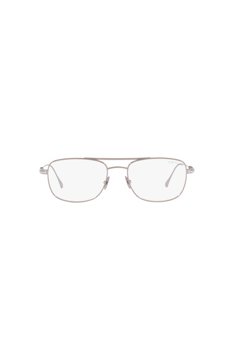 54mm Square optical glasses, Alternate, color, Silver