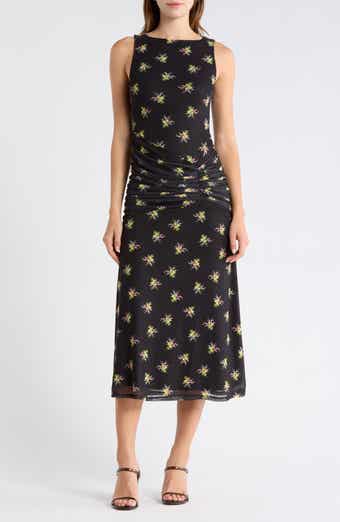 AFRM LOS ANGELES Loren Floral Print Sleeveless Dress