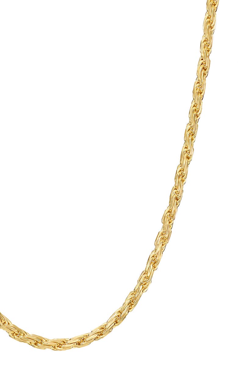 ATHRA LUXE Dolce Sole Twisted Rope Chain Necklace, Alternate, color,