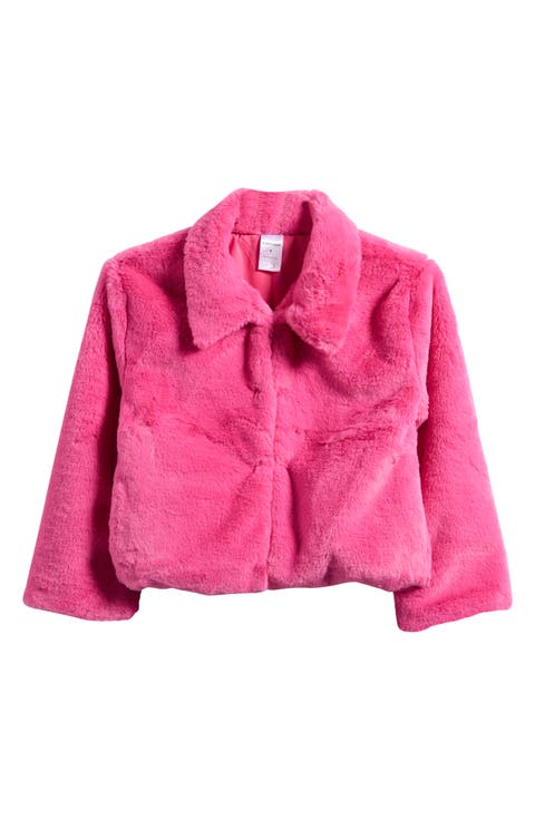 Kids' Faux Fur Jacket (Todddler, Little Kid & Big Kid)