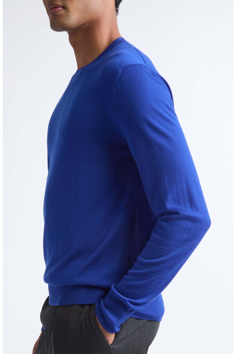 Wish Merino Wool Sweater, Alternate, color, BLUE