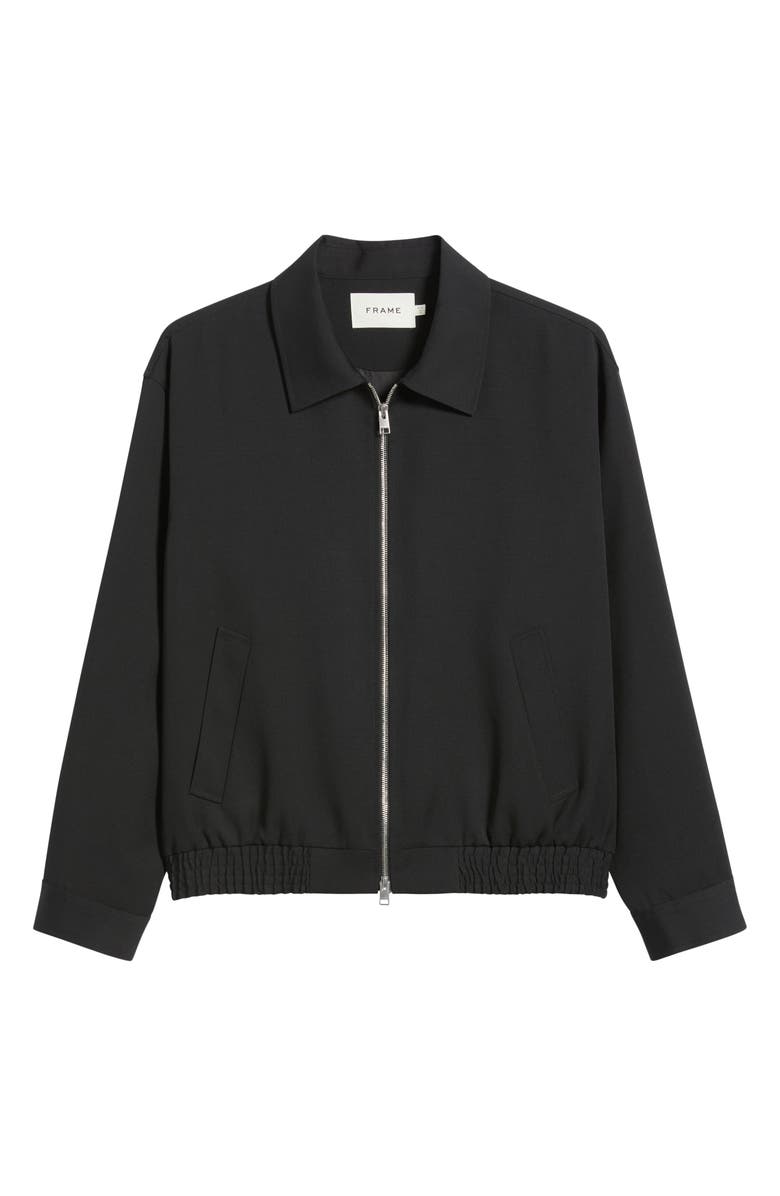 FRAME Wool Blouson Jacket, Alternate, color, 