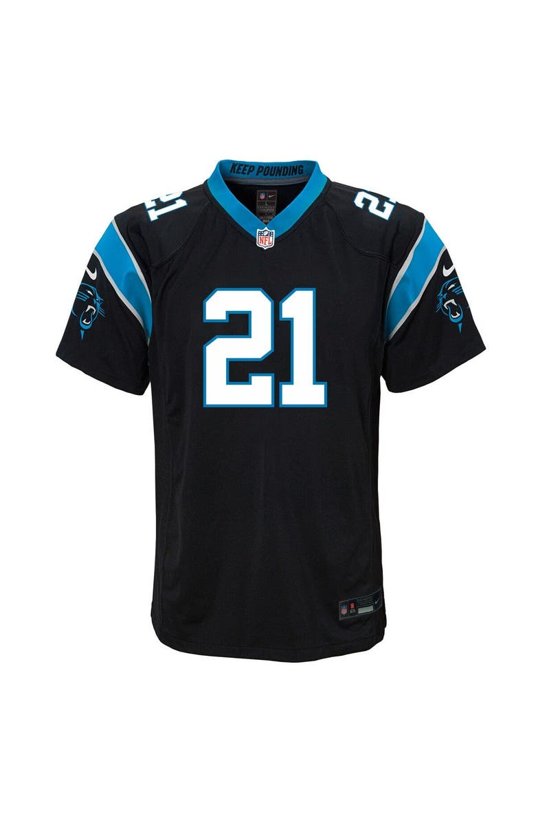 Nike Youth Nike Jeremy Chinn Black Carolina Panthers Game Jersey, Alternate, color,