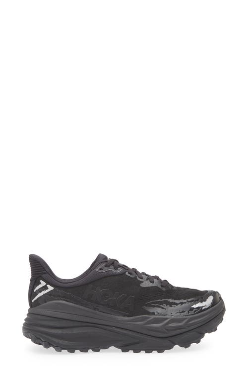 Hoka Stinson Atr 7 Running Shoe In Black