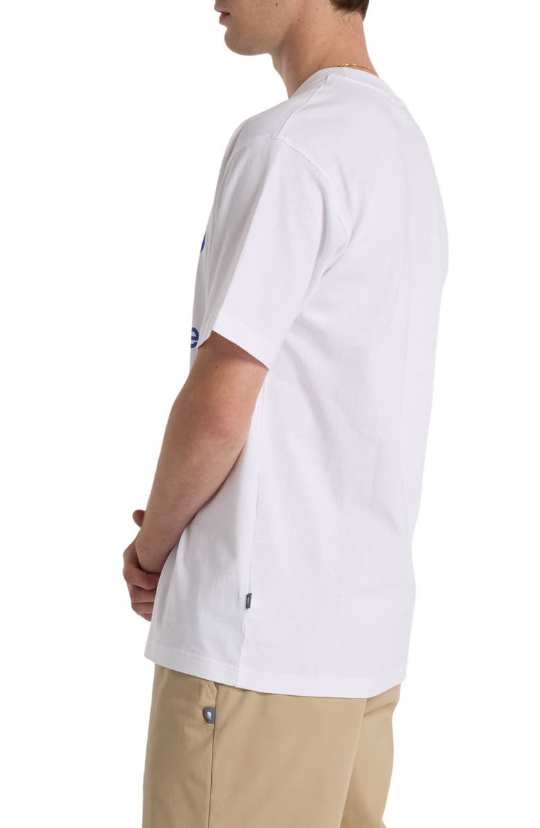 New Balance x Face Oka Smile Logo Graphic T-Shirt, Alternate, color, White